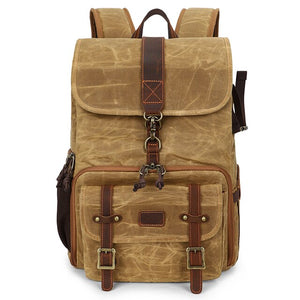 New Batik Canvas Bag for Camera Waterproof DSLR Cameras Backpack Liner Lens Case Large Photo Bag for Nikon Canon Sony Olympus