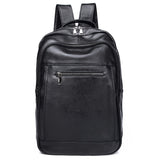 New Natural Cowskin 100% Genuine Leather Men&#39;s Backpack Fashion Large Capacity Shoolbag For Boy Leather Laptop Backpack Bag