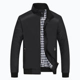 2021 Spring and Autumn New Men&#39;s Fashion Casual Solid Color Slim Fit Bomber Jacket Men&#39;s High Quality Sport Coat Size M-5XL