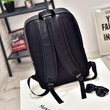 2023 Couples New Style PU Leather Backpack Double Bib Horizontal Pull  Backpack Computer Bag Men&#39;s Bag Men&#39;s Backpack