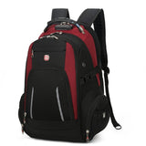 Trend Men Backpack Password Lock 2022 Durable Outdoor Hiking Sport Back Pack Male Waterproof Man Laptop Backbag Teens School Bag