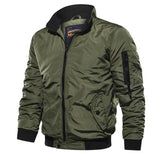 2022 Military Jacket Men Coats Spring Bomber Jacket Men Casual Slim Patchwork Windbreaker Jackets Male Outwear Zipper Thin Coat
