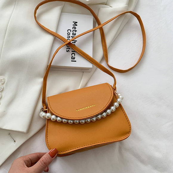 2021 Summer Fashion Small Square Handbags For Women Designer Soft Leather Female Shoulder Bag Trend Simple Style Crossbody Bag