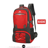 Multi Pockets 50L Capacity Outdoor Sports Bag Waterproof Climbing Backpack Camping Hiking Backpack Women Trekking Bag For Men