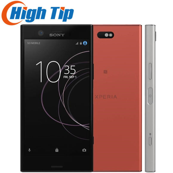 Unlocked Original Sony Xperia XZ1 Compact Mobile Phone 4.6" Snapdragon 835 Octa-Core 4GB RAM 32GB ROM 4G LTE Android CellPhone