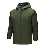 Men&#39;s Waterproof Jacket Breathable Coat Sportswear Hooded Softshell Outdoor Rain Coat Mountain Jacket