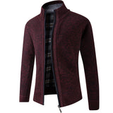 Liseaven 8 Colors Thick Winter Jacket Men Sweaters Warm Zipper Cardigan Sweaters Man Casual Coat Knitwear Sweatercoat