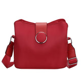 Oxford Cloth Waterproof Shoulder Bag Women Wild Crossbody Bag Simple Messenger Bag Daily Female Handbag Travel Lady Purse Bolso