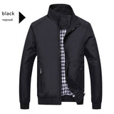 Quality High Men&#39;s Jackets Men New Casual Fashion Jacket Solid color Coats Regular Jacket Brand Coat for Male Plus size M-5XL