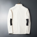 Mens Slim Fit Fleece Softshell Warm Coats Clothing 2021New Winter Men&#39;s Jackets Casual Male Outwear Velvet Windbreaker Jackets