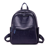 New Women Leather Backpack Designer Shoulder Bags for Women 2020 Back Pack School Bags for Teenage Girls Mochila Feminina