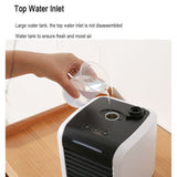 Mini Home Air Conditioner Portable Air Cooler Personal Space Cooling Fan Office Home Fan Fast And Convenient Method USB Desk Fan