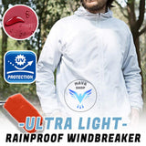 Men&amp;Women Casual Jacket Windproof Ultra-Light Rainproof Windbreaker Fashion Best Outdoor Sports Rain Coat Protective Jacket New