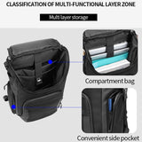 OZUKO Men Backpack Multi compartment Multifunction Large Capacity Waterproof Backpacks 15.6&quot; Laptop Backpack Travel Business Bag