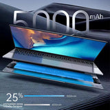 16G RAM 15.6 Inch Ultrathin Laptop 512GB/1TB SSD Intel 11th N5095 Processor Fingerprint Unlocking Bluetooth Portable Netbook