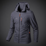 2022 New Men Outdoor Hiking Jackets Waterproof Hooded Windbreaker Coat Men Casual Jacket Tactics Military Jackets Men Size 5XL