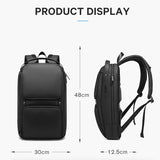 Fashion Men Backpack Business Large Slim 15&#39;&#39; Laptop Multi Function USB Charging Travel Backpack School Bag Teenager Quality
