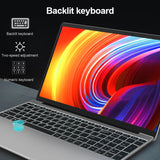 2023 Ultrathin Portable Laptops Netbook Notebooks Windows 11 15.6 inch Intel Celeron N5105 16GB DDR4 1TB WiFi HDMI USB Type-C