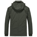 new plus size M~6XL Spring Autumn Mens Casual military Hoodie Jacket Men Waterproof Clothes Men&#39;s Windbreaker Coat Male