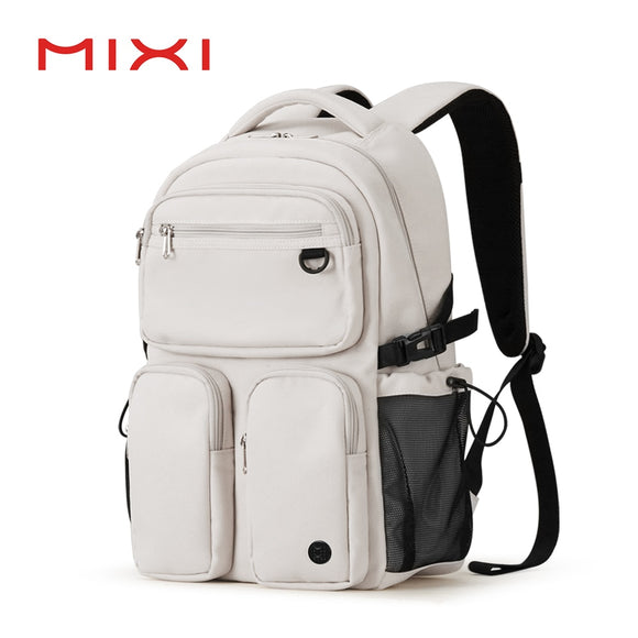 Mixi Original Design Laptop Backpack Women Travel Lightweight 15.6" Computer Bag School Bookbag 17 Inch Men Rucksack Waterproof
