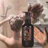 300mL Polygonum Multiflorum Shampoo Anti-dropping Solid Hair Refreshing Shampoo Anti-dandruff and Supple Free Shipping