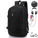 Backpack Business Water Resistant 17 Inch Laptop Backpack with Usb Charging Port