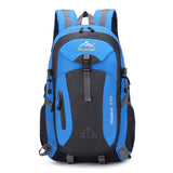 40L Large Capacity Backpack Nylon Waterproof Casual Outdoor Travel Backpack Hiking Camping Mountaineering Bag Youth Sports Bag