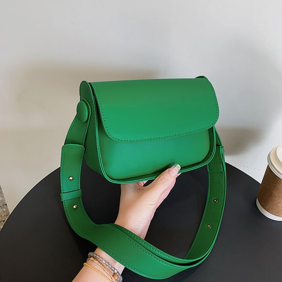 2022 Retro Casual Women's Tote Shoulder Bag Fashion Texture Versatile Crossbody Bags PU Leather Buckle Handbags Luxury Designer