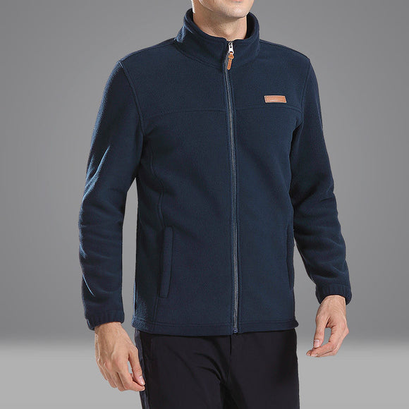 2021 New Warm Fleece Jacket Men Waterproof Thicken Spring Winter men's clothing Streetwear Jackets Men's bomber jacket veste