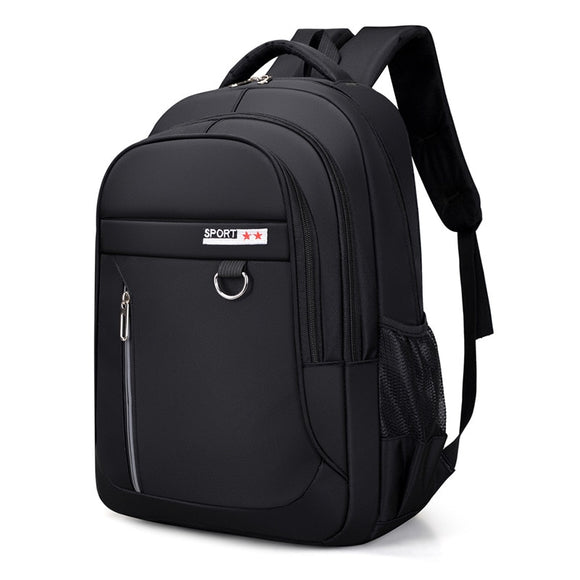 Large Capacity Men's Backpack Travel 15.6" Laptop Black School Backpacks Bags Teen College Book Bags Boy Gril Student Backpack