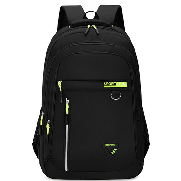 Men's Fashion Casual Waterproof Large Capacity Laptop Backpack Teenagers Schoolbag Travel Sports School Bag Pack For Male Female