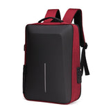 Crossten Anti Theft lock Backpack Business Laptop Bag Waterproof USB Charging 15.6 inch Daypack Mochila EVA Impact protection
