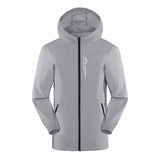 High quality fashion leisure outdoor fishing shopping beach travel men&#39;s ultra-thin breathable ice silk sunscreen jacket