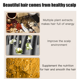 300ml Herbal Natural Polygonum Multiflorum Shampoo Plant Liquid white Grey Hair Care Not a hair dye