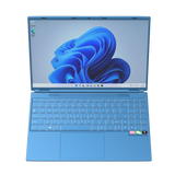 Fingerprint ID Intel Ultra Slim Notebook Quad Core N5095 Graphics UHD 16.0inch Laptop 12GB RAM 256GB SSD ROM Win 10 Wifi Bt 4.0
