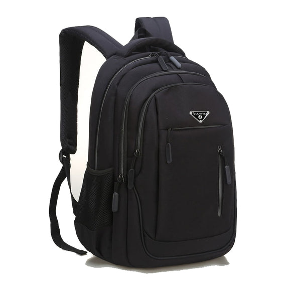 Large Capacity Men's Backpack Laptop 15.6 Oxford Solid Multifunctional School Bags Rucksack Travel Schoolbag Back Pack For Male