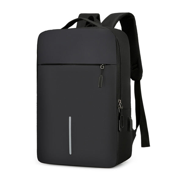2023 Waterproof Men Backpack Work Business Multifunction Men's Stylish Backpack Reflective Black Backpacks Usb Charging Back Bag