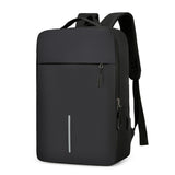 2023 Waterproof Men Backpack Work Business Multifunction Men&#39;s Stylish Backpack Reflective Black Backpacks Usb Charging Back Bag