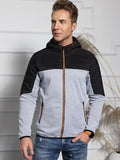 Autumn Men&#39;s Jacket Casual Men Slim Fit Coat Fashion Windbreaker Jackets Male Sports Hoodie Streetwear Patchwork Outerwear