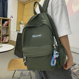 Summer New Couples Backpack Nylon School Bag For Girls Large Capacity Men Travel Backpacks Waterproof Storage Backpacks