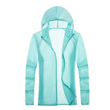 New sunscreen clothes women&#39;s hooded outdoor skin windbreaker anti ultraviolet sunscreen clothes