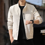 2022 Spring and Autumn New Men&#39;s Classic Fashion All-Match Pure Color Jacket Men&#39;s Leisure Slim Size High Quality Coat M-5XL