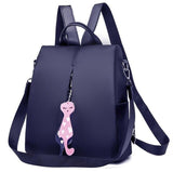 Yogodlns Women Oxford Backpack Preppy Style Teenage Girls Shoulder Bag New Design Backpacks Rucksack Daypack Anti-theft Bags