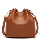 Vintage Tassel Crossbody Bucket Bag Luxury Woman Bag Female Shoulder Handbags Drawstring Messenger Crossbody Bags Fashion Single