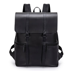 Fashion And Comfortable Backpack  Large Capacity Laptop Backpack / School Bag Hasp High-Capacity PU / Oxford Canvas Travel Bags