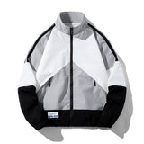 Harajuku Varsity Jacket Men Women Hip Hop Streetwear Patchwork Windbreaker Coats New Autumn Thin Loose College Jackets Size 4XL