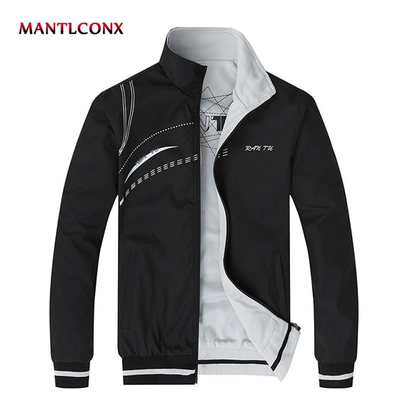 MANTLCONX Men's Jacket 2022 New Jackets for Men Sportswear Windbreaker Autumn Men's Jacket Oversize 5XL 6XL Man Coats Waterproof