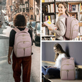 BAGSMART Big Capacity Backpack Multiple Pockets 15.6 inch Laptop Travel Backpacks for Women Back Pack with USB Charging Port