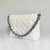 ZA Quilted Bag Branded Luxury Designer Women Shoulder Bags Thick Chain Square Purses 2022 Top Handbag Clutch Bags bolso mujer