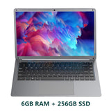 Student Laptop Intel Celeron Laptop 6GB RAM 128GB 256GB 512GB 1TB SSD Windows 10 Laptop Civilian Price Notebook
